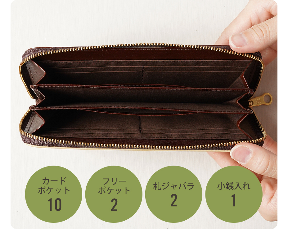 小さくても頼れる収納力