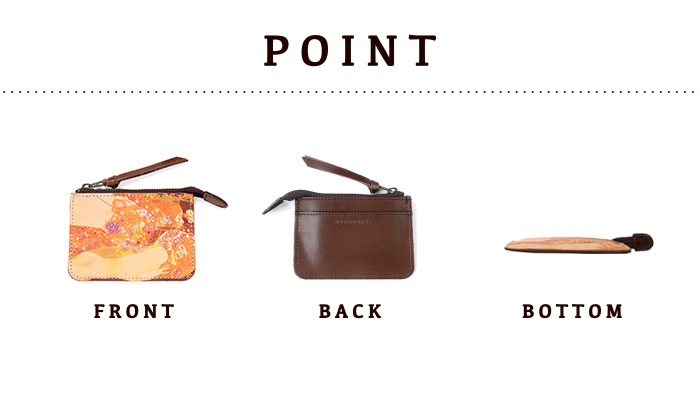 アートヌメレザー ファスナーコインケースの使い勝手のいいポイントを紹介