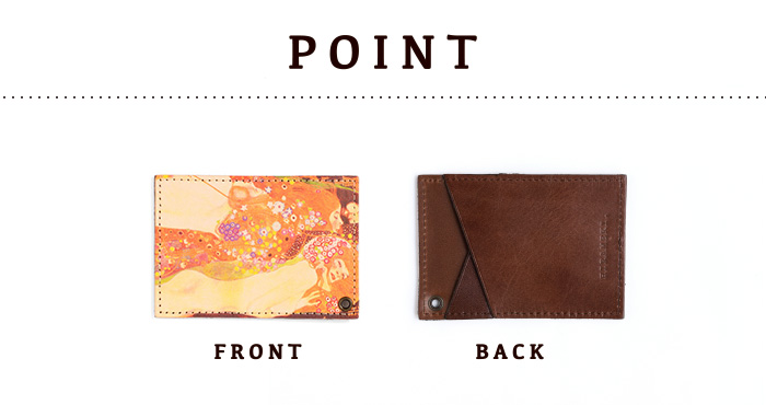 アートヌメレザーパスケースのポイント