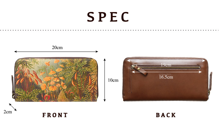 サイズや素材等、スペックの紹介