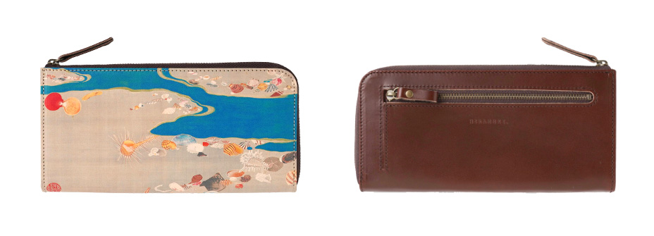 L字ファスナー長財布