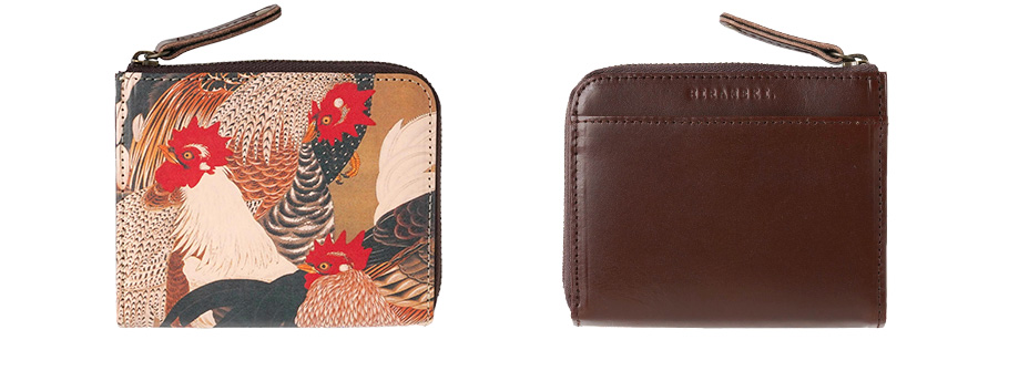 L字ファスナーウォレット