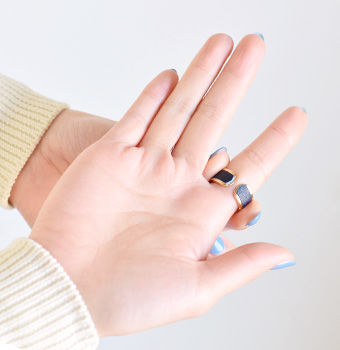 Blue-ART リング