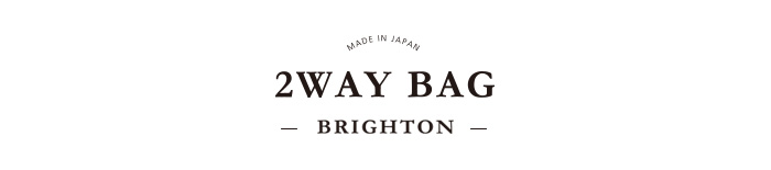 BRIGHTON 2WAY LEATHER BAG