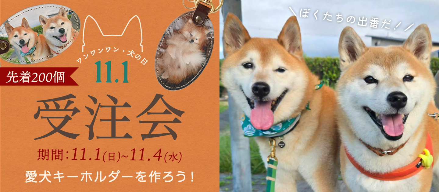うちのわんこ受注会
