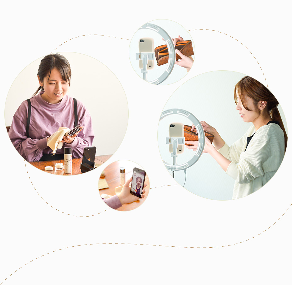 ビデオ通話でのオンライン相談のイメージ