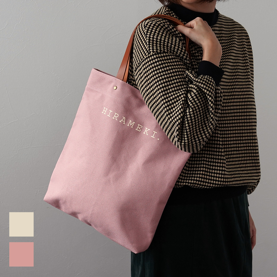 CANVAS FLAT TOTE