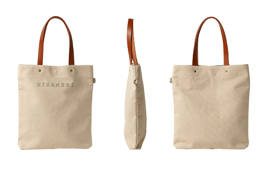 CANVAS FLAT TOTE