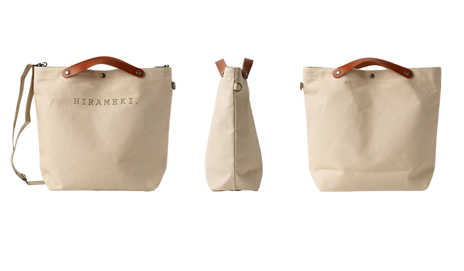 CANVAS SHOULDER TOTE