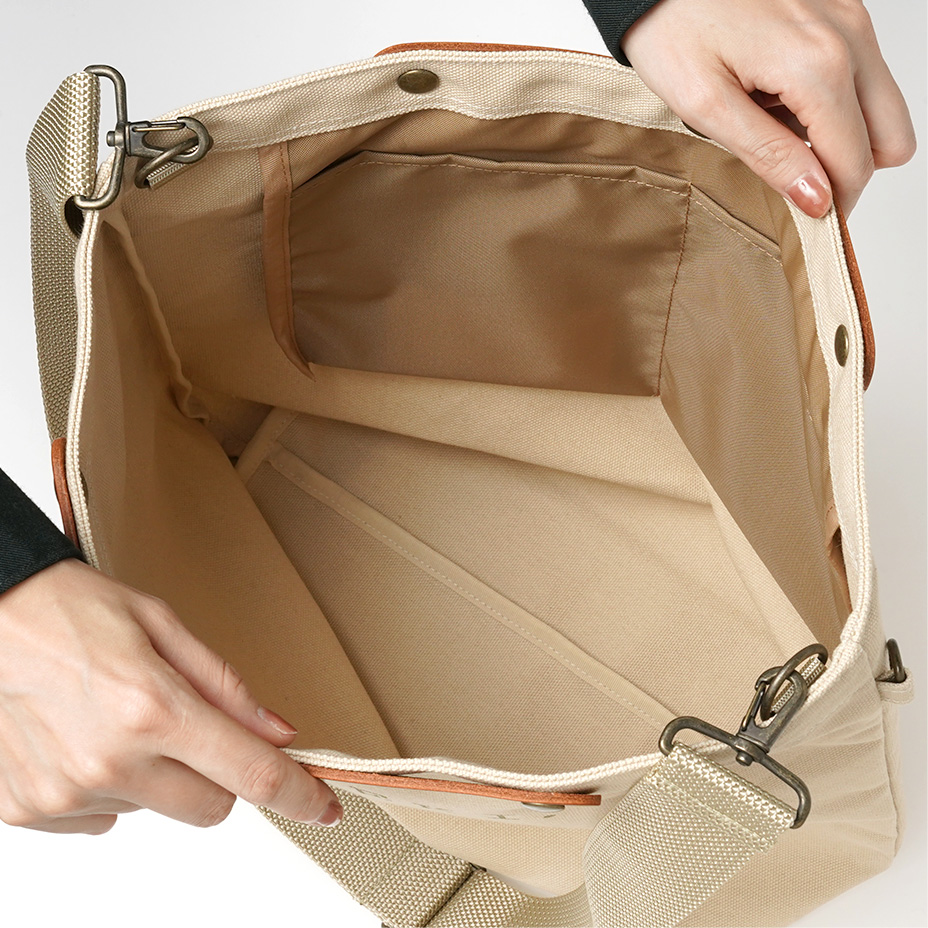 CANVAS ショルダートートバック デイリーバッグ