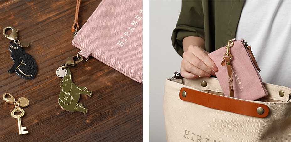 CANVAS ファスナーポーチS カスタマイズ