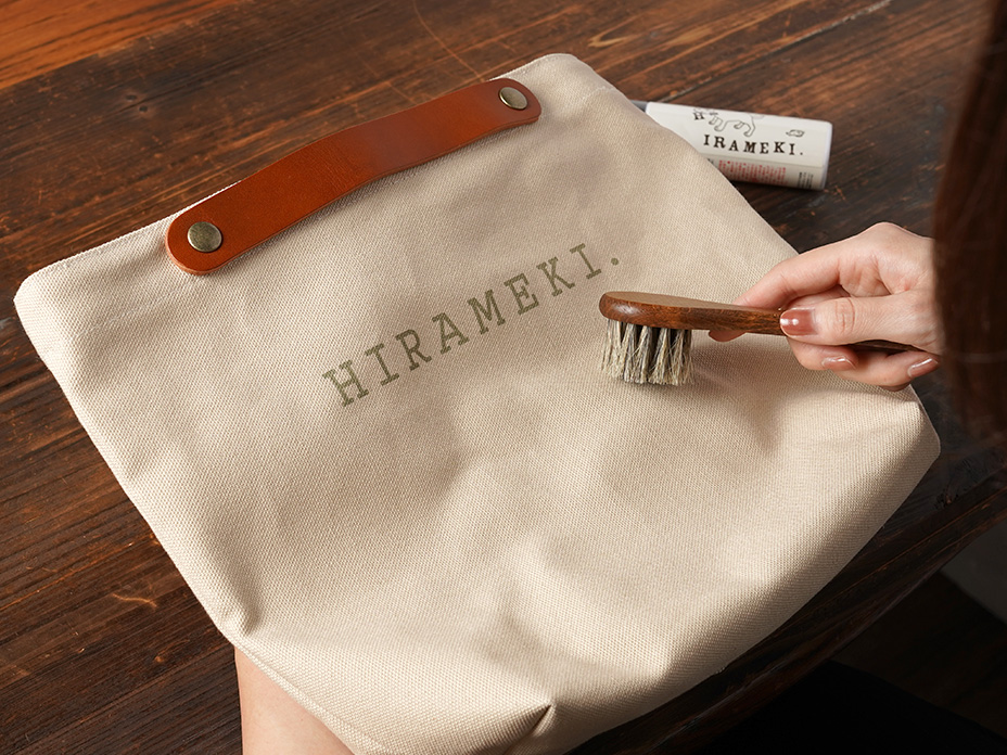 CANVAS 帆布のお手入れ