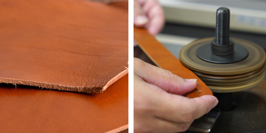 CANVAS 2WAYポシェット 厚手の本牛革