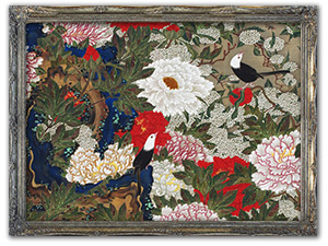 ＜伊藤若冲＞牡丹柄のアイテム一覧ページへ移動する