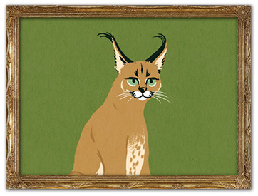 カラカル柄のアイテム一覧ページへ移動する