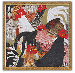 ＜伊藤若冲＞群鶏柄のアイテム一覧ページへ移動する