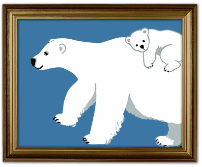 シロクマ柄のアイテム一覧ページへ移動する