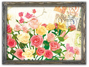 ローズ柄のアイテム一覧ページへ移動する