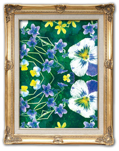 ビオラ柄のアイテム一覧ページへ移動する