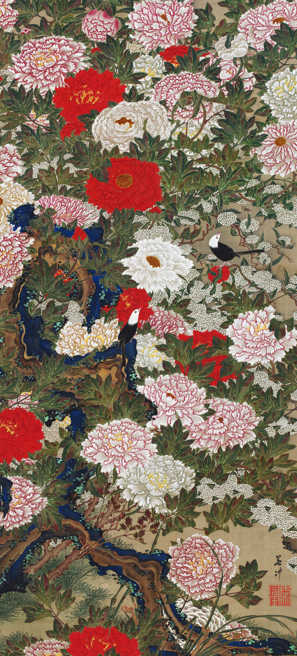 デザイン：伊藤若冲「貝」