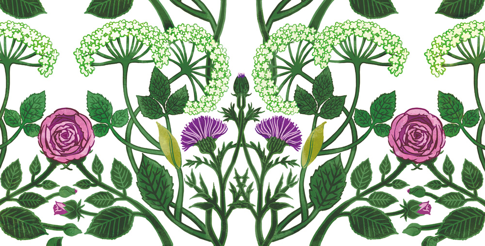 デザイン：English garden「イングリッシュガーデン」