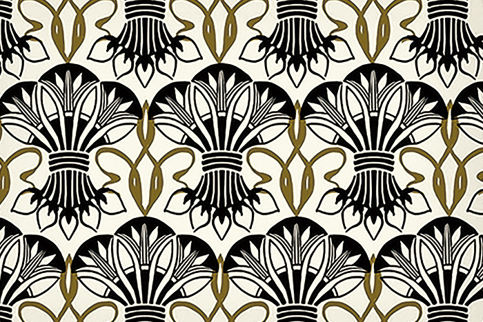 ヒラメキオリジナルデザイン「エジプシャンロータス」 HIRAMEKI. original design