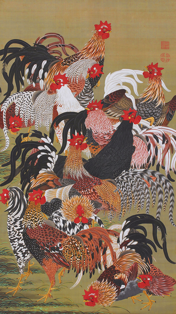 デザイン：伊藤若冲「貝」