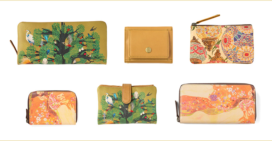 イエローの財布