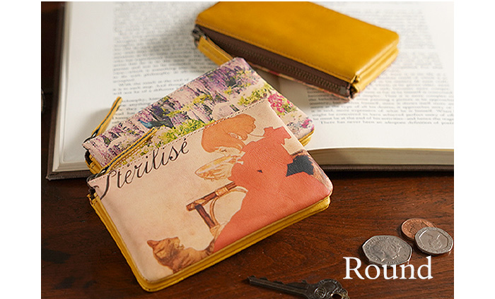 ラウンド　ダブルポーチウォレット　のイメージ
