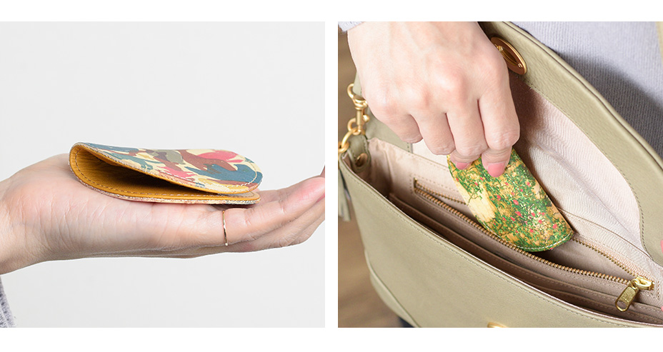 手のひらに収まるミニサイズ