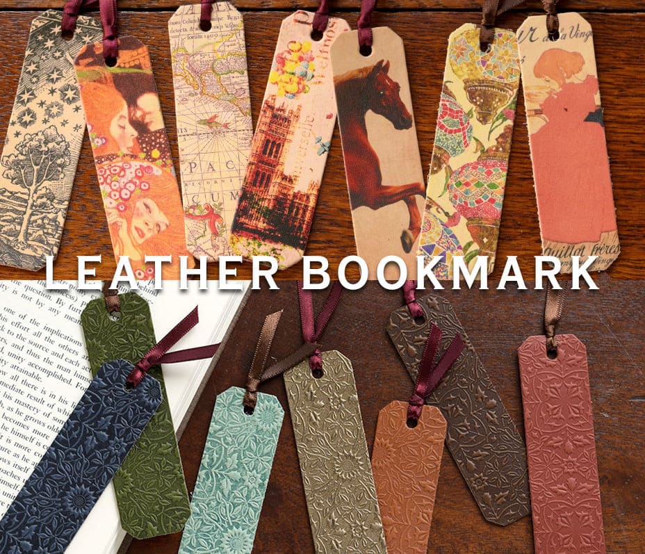 LEATHER BOOKMARK