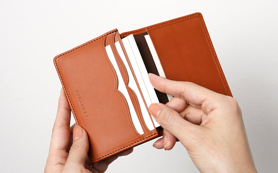 イタリアンレザー カードケース