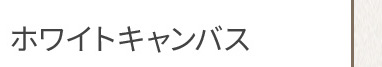 ホワイトキャンバス