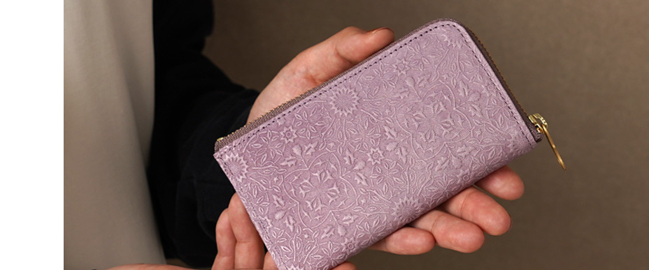 キーケース クラシックパープル