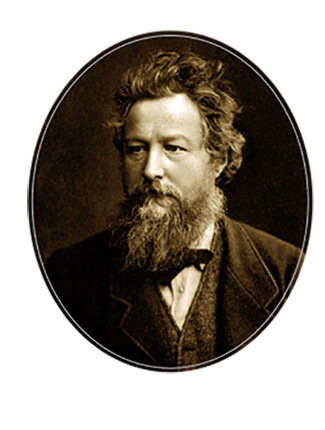 ウィリアム・モリスの肖像写真