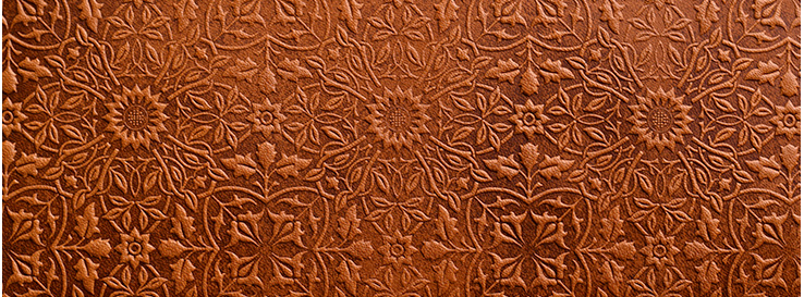 モリスシリーズの革の色味・色ムラの個体差参考画像（キャメル）