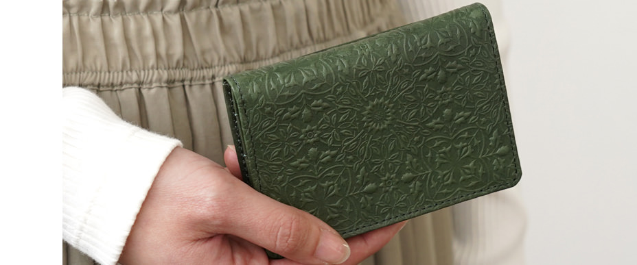 カードケース ローズリーフ