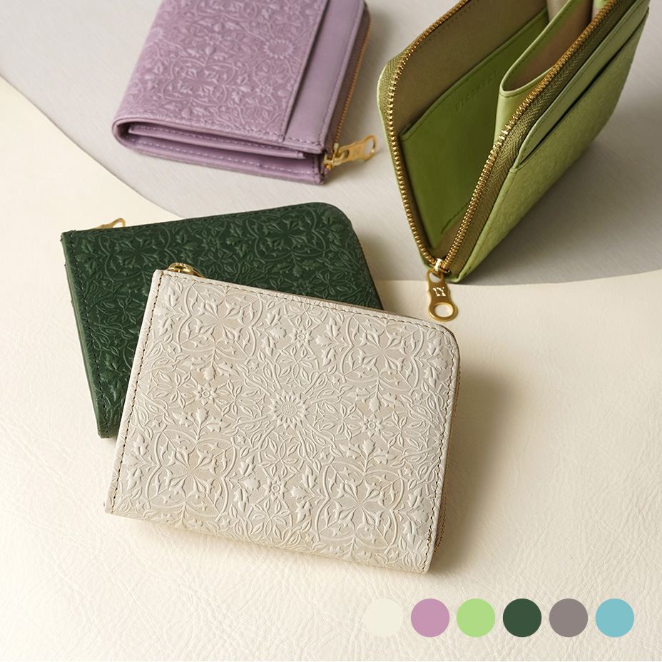 MORRIS L字ファスナーウォレット 全6色