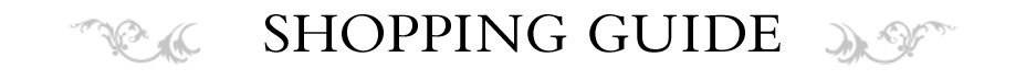 SHOPPING GUIDE