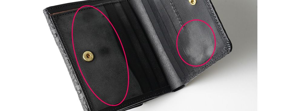 スピュー現象参考画像