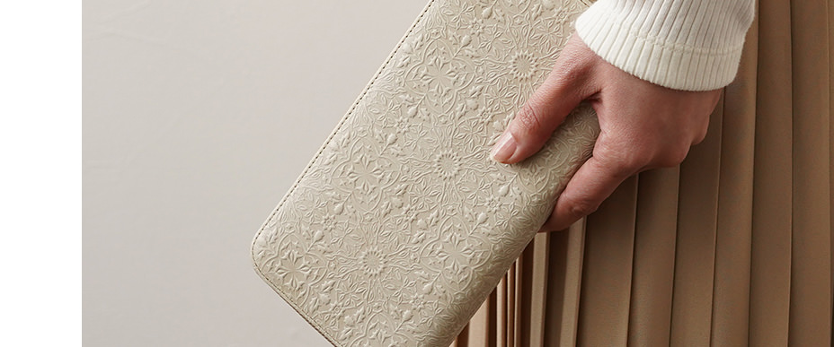 長財布 アルビオンホワイト