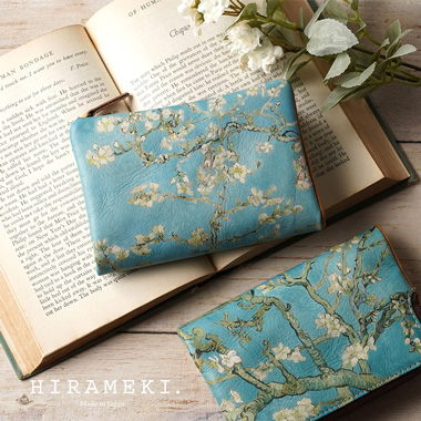 【ラウンド】L字ファスナー折り財布|アーモンドブロッサム