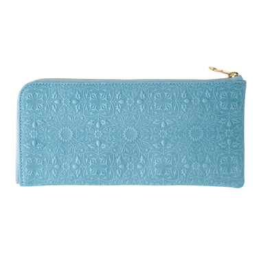 【モリス】L字ファスナー長財布|サムシングブルー