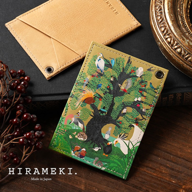 【ラウンド】パスケース(定期入れ)｜鳥の楽園