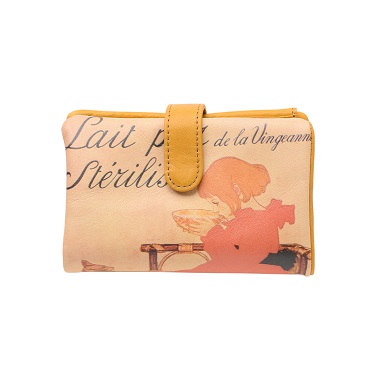 【ラウンド】ベロ付き財布｜スタンランミルク