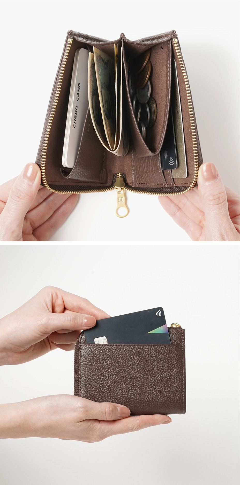 小さくても使いやすい機能と収納力