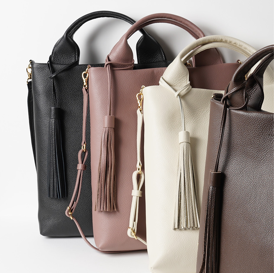 ボリューム満点のタッセルで華やかさをプラス