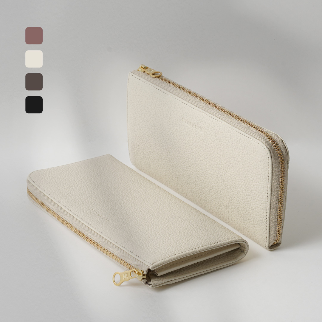 L字ファスナーマチ付き長財布