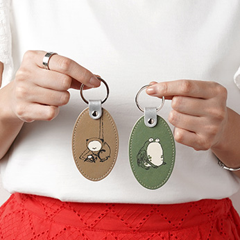 【22周年記念限定商品】レザーキーホルダー<全5柄>