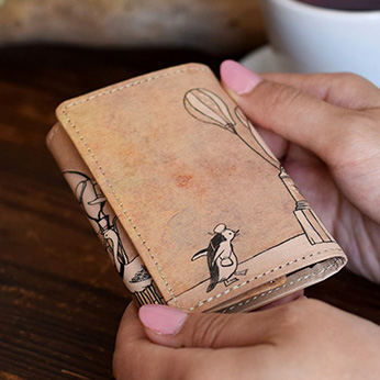 アートヌメレザー｜キーケース＜ホワイトショップ＞